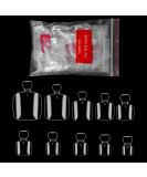 500 Pieces Artificial Toe Nails - 10 Sizes Natural Acrylic Toenails Set | Nail Art Fake Toenail Tips for Perfect Pedicure - Buy Online on GoSupps.com