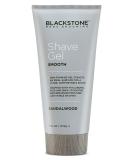 Blackstone Men's Grooming Smooth Shave Gel Non-Foaming Hyaluronic Acid & Tea Tree for a Comfortable Shave Sandalwood Scent (6 oz) International Shipping Available - Buy Online on GoSupps.com