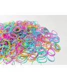 Bellure 3000 Pcs Multi Light Colors Mini Elastic Hair Bands for Women and Girls - Multicolor Hair Ties and Bobbles - Buy Online on GoSupps.com