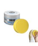 White Shoe Cleaning Cream - 100g White Trainer Cleaner - Shoe Whitener For Trainers - Shoes Whitening Cream With Sponge - Household White Shoe Cleaner Tools For Canvas Sports Shoes 1 set - Buy Online on GoSupps.com