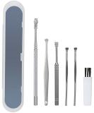 Spring Ear Wax Cleaner Tool Set - 6pcs Ear Pick & Earwax Removal Kit - Buy Online on GoSupps.com