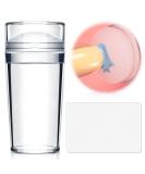 Luvadeyo Nail Stamp Set - 1 Piece French Lace Silicone Stamps & Nail Scraper Reusable Over 100 Times | International Shipping - Buy Online on GoSupps.com