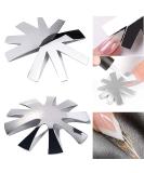 French Smile Liners - Stainless Steel V-Shape & U-Shape Nail Art Cutter for Perfect French Tips - Buy Online on GoSupps.com