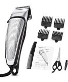 KouRy Cordless Hair Clippers - Rechargeable Electric Hair Trimmer Kit for Men Families & Beginners - Ideal Gift for Dad Boyfriend Husband - Buy Online on GoSupps.com