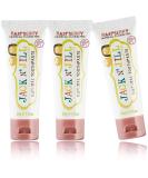 Jack n Jill Natural Toothpaste Raspberry 1.76 oz - Kid-Friendly, Fluoride-Free - Buy Online on GoSupps.com