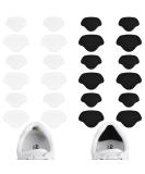 Microfiber Heel Repair Patch 12 Pairs, Self-Adhesive Shoe Hole Prevention Patch - Black & White, Large + Small Size - Buy Online on GoSupps.com