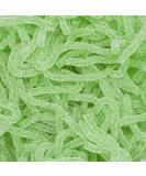 Premium Artisanal Assorted Sweets - Liquorice soft Fruity & Fizzy Bulk Pack by King Regal (Apple Spagetti Sour 1KG) Apple Spagetti Sour 1KG - Buy Online on GoSupps.com