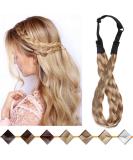Silk-Co Women s 5-Strand Blonde Braided Hair Band - Vintage Elastic Headband for Weddings | Hair Tie & Extensions 2.5cm Wide - Buy Online on GoSupps.com