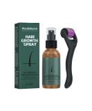 Beard Roller 540 0.5MM Titanium Needles for Men - Stimulate Beard and Hair Growth - Microneedle Roller Set - Buy Online on GoSupps.com