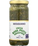 Seggiano Raw Basil Pesto Genovese 7 Oz - Pack of 6 - Buy Online on GoSupps.com