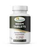 Grenera Neem Tablets - Pure Neem Leaf Kosher & Halal Certified Supplement | 240 Tablets - Buy Online on GoSupps.com
