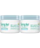 Simple Water Boost Skin Quench Sleeping Cream 1.7 oz - Pack of 2 - Buy Online on GoSupps.com