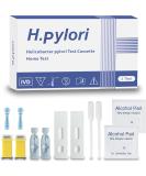 Helicobacter Pylori Home Test Kit - Fast Accurate Self-Test for H. Pylori - Results in 10-15 Minutes - Includes 2 Tests - International Shipping Available - Buy Online on GoSupps.com