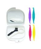 HRASY 7-Piece Mussitation Design Set - Complete with Stopping Case Alignment Tool Rubber Bands & Cleaning Brush | White/Opulent Garden - International Shipping Available - Buy Online on GoSupps.com