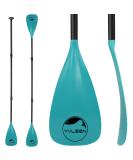 YVLEEN SUP Paddle Board Paddle - Adjustable Aluminum 4-Piece Floating Kayak Paddle for Stand up Paddleboard - Convertible & Lightweight (Lake Blue) - Buy Online on GoSupps.com