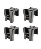 NKEOSN Pontoon Fender Clips - Adjustable Stainless Steel Boat Bumper Clips for Square Rails - 4 Pack - Buy Online on GoSupps.com