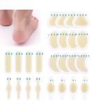 24 Pieces Gel Pavement for Protective Skin - Extra Friction Pain Relief for Toes Forefoot & Heels - Ultimate Foot Care (6x4PCs) - Buy Online on GoSupps.com