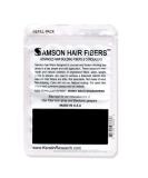 Samson Hair Fibers for Thinning Hair - 100% Natural Formula - Covers Bald Spots & Conceals Hair Loss Instantly - 25g Med. Brown Refill - Buy Online on GoSupps.com