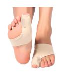 Toe Spreader Hallux Valgus Socks | Bunion Corrector & Toe Separator with Gel Pad Protection - Buy Online on GoSupps.com