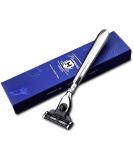 Haryali London 3 Edge Cartridge Razor - Stainless Steel Long Handle Men s Beard & Mustache Shaver for Perfect Shave - Buy Online on GoSupps.com