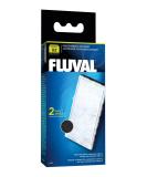 Fluval A490 polyester activated carbon filter insert polyester for fine dirt particles activated carbon for harmful liquids/discoloration/smells for the fluval internal filter U2 2 Pack - Buy Online on GoSupps.com