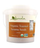 Kevala Organic Toasted Sesame Seeds, Unhulled, 4 lb - Buy Online on GoSupps.com