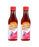 Emulsion de Scott 180 ml Cod Liver Oil with Vitamin A, D Calcium Dietary Supplement for Kids and Children 2 Pack (Cherry, frutas tropicales, Tradicional) (Cereza (Cherry)) - Buy Online on GoSupps.com