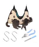 Shop BDSHUNBF Pet Hammock for Dogs & Cats - Ultimate Care Set for Grooming Bathing & Nail Clipping - Buy Online on GoSupps.com