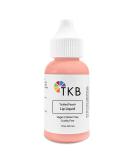 TKB Lip Liquid Color|Liquid Lip Color for TKB Gloss Base  DIY Lip Gloss  Pigmented Lip Gloss and Lipstick Colorant  Moisturizing  Made in USA (1floz (30ml)  Tickled Peach) Tickled Peach 1 Fl Oz (Pack of 1) - Buy Online on GoSupps.com