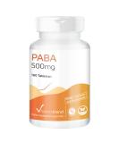 PABA 500mg - 180 Vegan Tablets | 6-Month Supply of Vitamin B10 - Para-Aminobenzoic Acid | Buy Now at Vitamintrend  - Buy Online on GoSupps.com