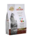 Almo Nature HFC Adult Sterilized Dry Cat Food with Fresh Beef - 300g Pack - High-Quality Nutrition for Sterilized Cats - Buy Online on GoSupps.com