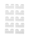 BEAUY 10Pcs/Lot Replaceable Ceramic 18 Teeth Pet Ceramic Clipper Cutting Blade for Oster A5 Series - Buy Online on GoSupps.com