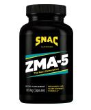 SNAC ZMA-5 Sleep Aid Supplement, Promote Muscle Recovery & Growth, Immune Support, & Restorative Sleep with Zinc, Magnesium & 5-HTP, Post Workout, Before Bed ZMA Supplements 90 Veggie Capsules 1 - Buy Online on GoSupps.com
