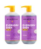 Alaffia Everyday Shea Body Wash Naturally Helps Moisturize and Cleanse Without Stripping Natural Oils with Fair Trade Shea Butter Neem and Coconut Oil Lavender 2 Pack - 32 Fl Oz Ea Lavender 1 Count (Pack of 2) - Buy Online on GoSupps.com
