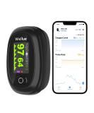 Wellue Bluetooth Fingertip Pulse Oximeter - Monitor Blood Oxygen & Pulse Rate | Free App Included - International Shipping - Buy Online on GoSupps.com