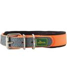 HUNTER CONVENIENCE COMFORT Dog Collar - Neon Orange Neoprene 55 ML | International Shipping Available - Buy Online on GoSupps.com