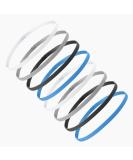 Buy 6-Piece Non-Slip Elastic Hair Bands for Men & Women | Sports Headbands for Yoga Football & Jogging - Buy Online on GoSupps.com