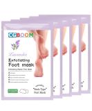 5 Pack Foot Peeling Mask - Exfoliating Socks for Soft Baby-Soft Feet | Anti-Aging Dead Skin Removal for Men & Women - Buy Online on GoSupps.com