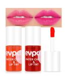 evpct Apple Strawberry Lip Stain Tint Set - Moisturizing Waterproof Long Wear Matte Liquid Lipstick for Lips, Cheeks, and Eyes - Natural Lip Color Makeup - 7.1ml/0.24oz (Pack of 2) - Buy Online on GoSupps.com