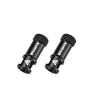 Granite Juicy Nipple Valve Caps with Valve Core Removal Function Easy to Use Bicycle Tire Covers (Black). - Buy Online on GoSupps.com