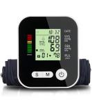 Blood Pressure Monitor with Pulse Rate Detection - Large LCD Display - BP Cuff Kit Included - Accurate Home Blood Pressure Monitor (Black) - Buy Online on GoSupps.com
