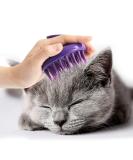 Soft Dual Rubber Pins CeleMoon Cat Brush | Silicone Washable Grooming Shedding Massage Bath Pet Brushes | Safe & Gentle | Removes Hair Mats, Tangles, and Loose Fur | For Short to Long Hair Indoor Cat Kitten - Buy Online on GoSupps.com