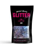 Ultra Sparkle Charcoal Holographic Glitter - 50g Diamond Nail Polish Additive Sequins & Decoration - Perfect for DIY Nail Art & Crafts - Buy Online on GoSupps.com