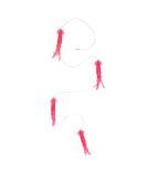 EatMyTackle 6 Squid Daisy Chain | 6ft Saltwater Fishing Teaser - Hot Pink - Buy Online on GoSupps.com