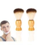 2 PCS Handcrafted Horsehair Bristle Shaving Brush Set for Men - Buy Online on GoSupps.com