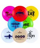 Viking Discs 8-Disc Set - Premium Ground Plastic Disc Golf Equipment Bulk Set - Buy Online on GoSupps.com