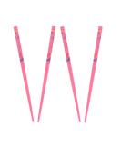 Set of 4 Pink Butterfly Hair Sticks | Hair Chopsticks Set - Buy Online on GoSupps.com