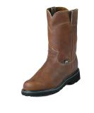 Justin Mens Dbl Comfort Pull On Work Boots 12 Wide - Durable and Comfortable Work Boots - Buy Online on GoSupps.com