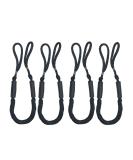 Bungee Dock Line Mooring Rope for Boat 4ft Black 4 Pack - Buy Online on GoSupps.com