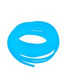 5m Air Pump Hose - Colorful PVC Aquarium Hose (4/6mm) in Green Blue Red Yellow & Black - Ideal for Oxygen Aeration - Buy Online on GoSupps.com